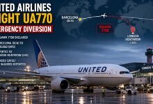United Airlines Flight UA770 Emergency Diversion